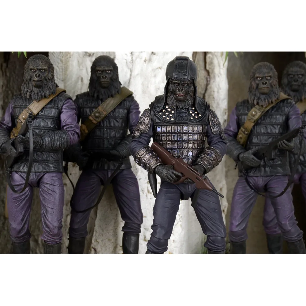 PLANET OF THE APES: Exclusive Gorrila Soldier 7-Inch Scale Action Figure 2-Pack