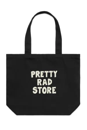 PRS PUFF PRINT TOTE BAG - BLACK