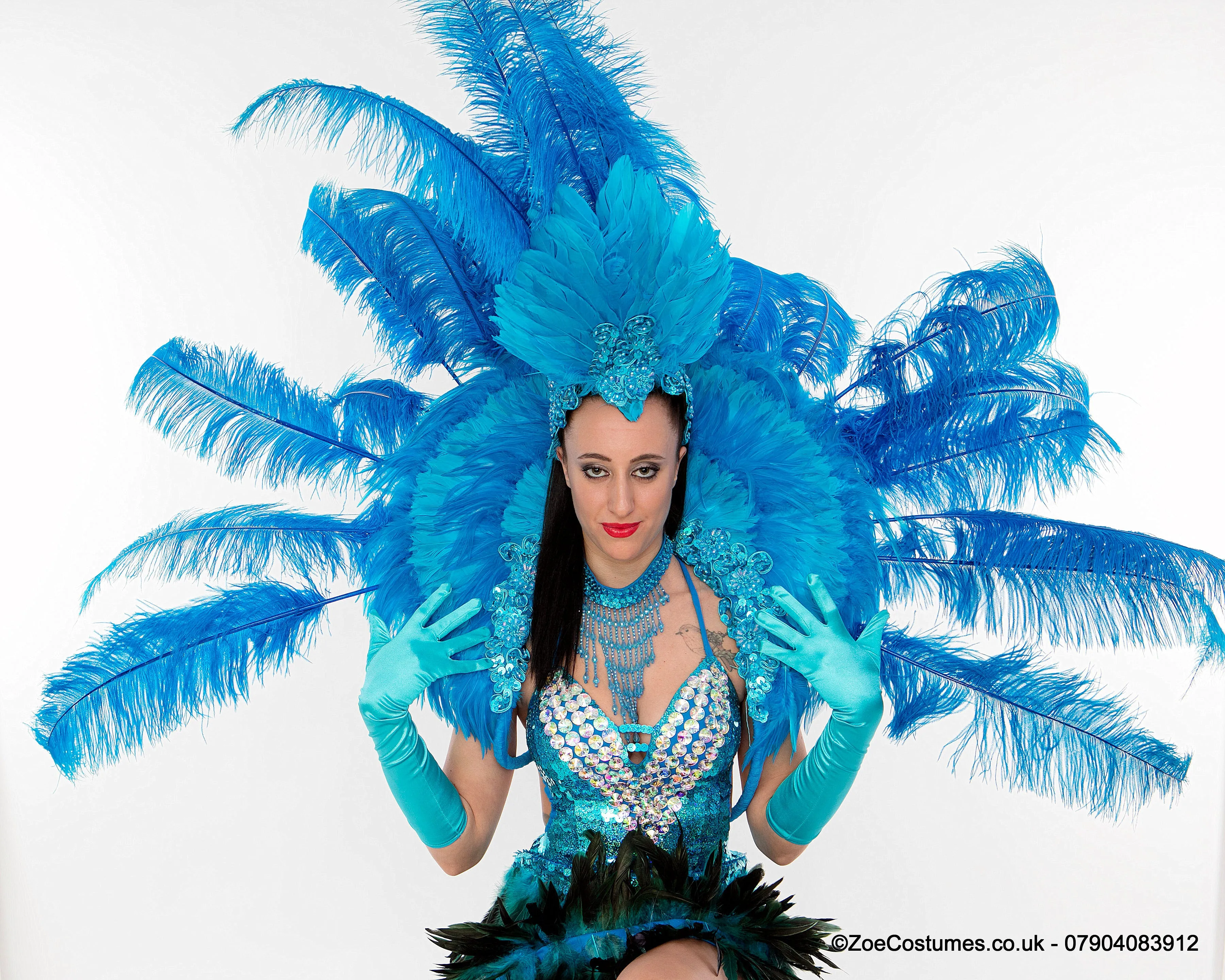 Rio Carnival Feather Costumes Hire | Events Rio Samba Dancers Hire Zoe London Costume Hire