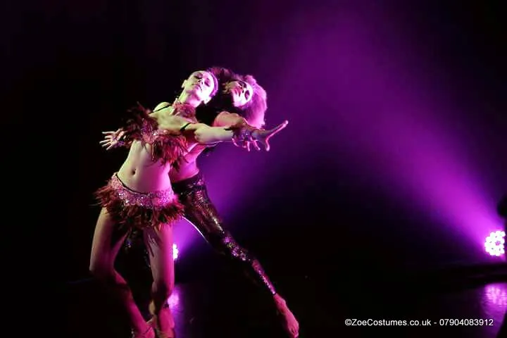Rio Carnival Feather Costumes Hire | Events Rio Samba Dancers Hire Zoe London Costume Hire