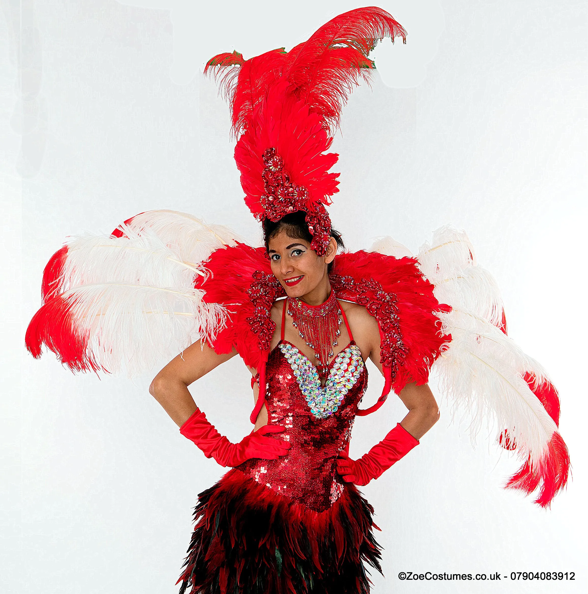Rio Carnival Feather Costumes Hire | Events Rio Samba Dancers Hire Zoe London Costume Hire