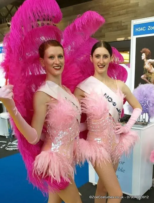 Rio Carnival Feather Costumes Hire | Events Rio Samba Dancers Hire Zoe London Costume Hire