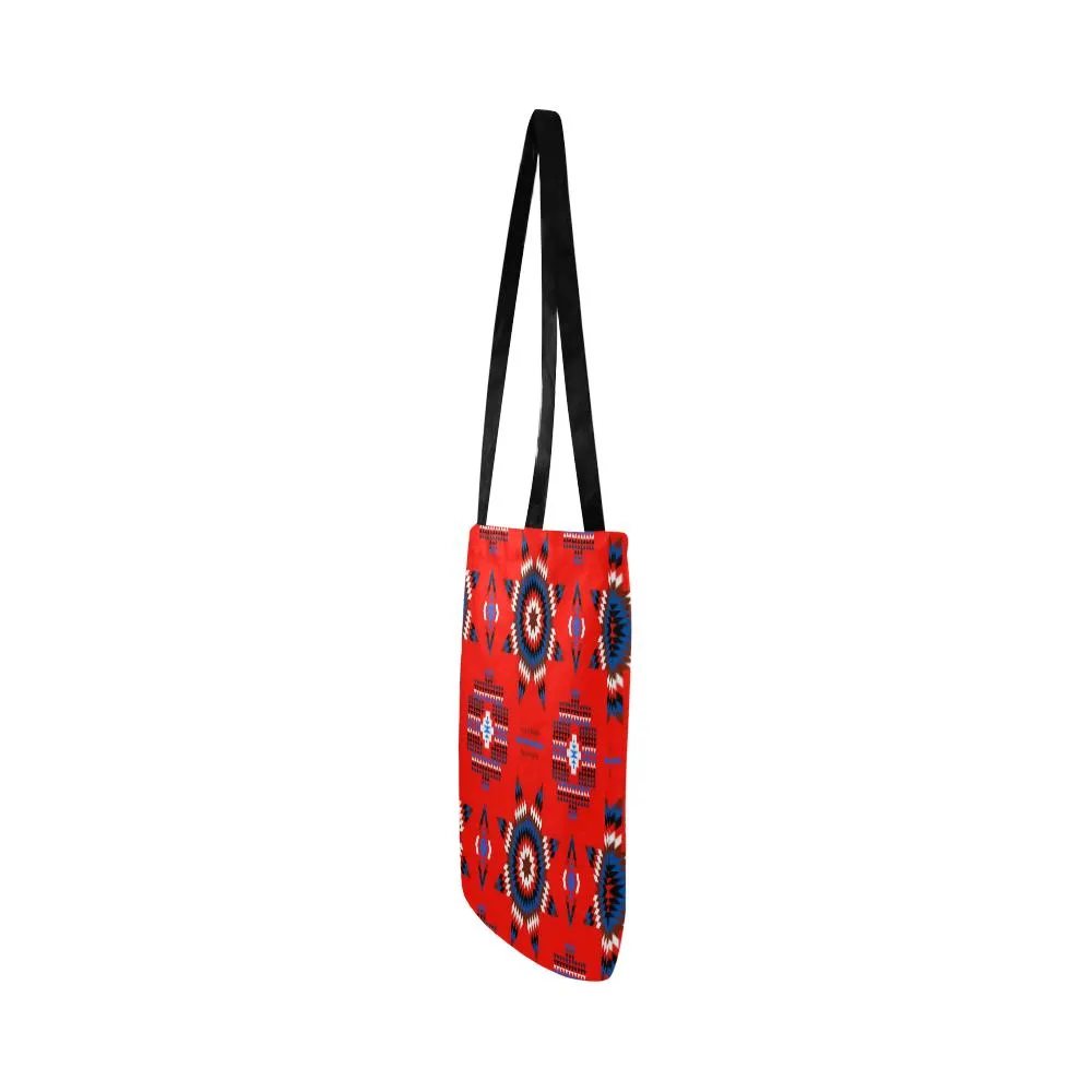 Rising Star Blood Moon Reusable Shopping Bag (Two sides)
