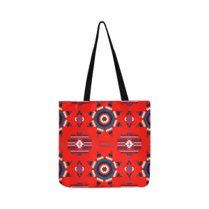 Rising Star Blood Moon Reusable Shopping Bag (Two sides)