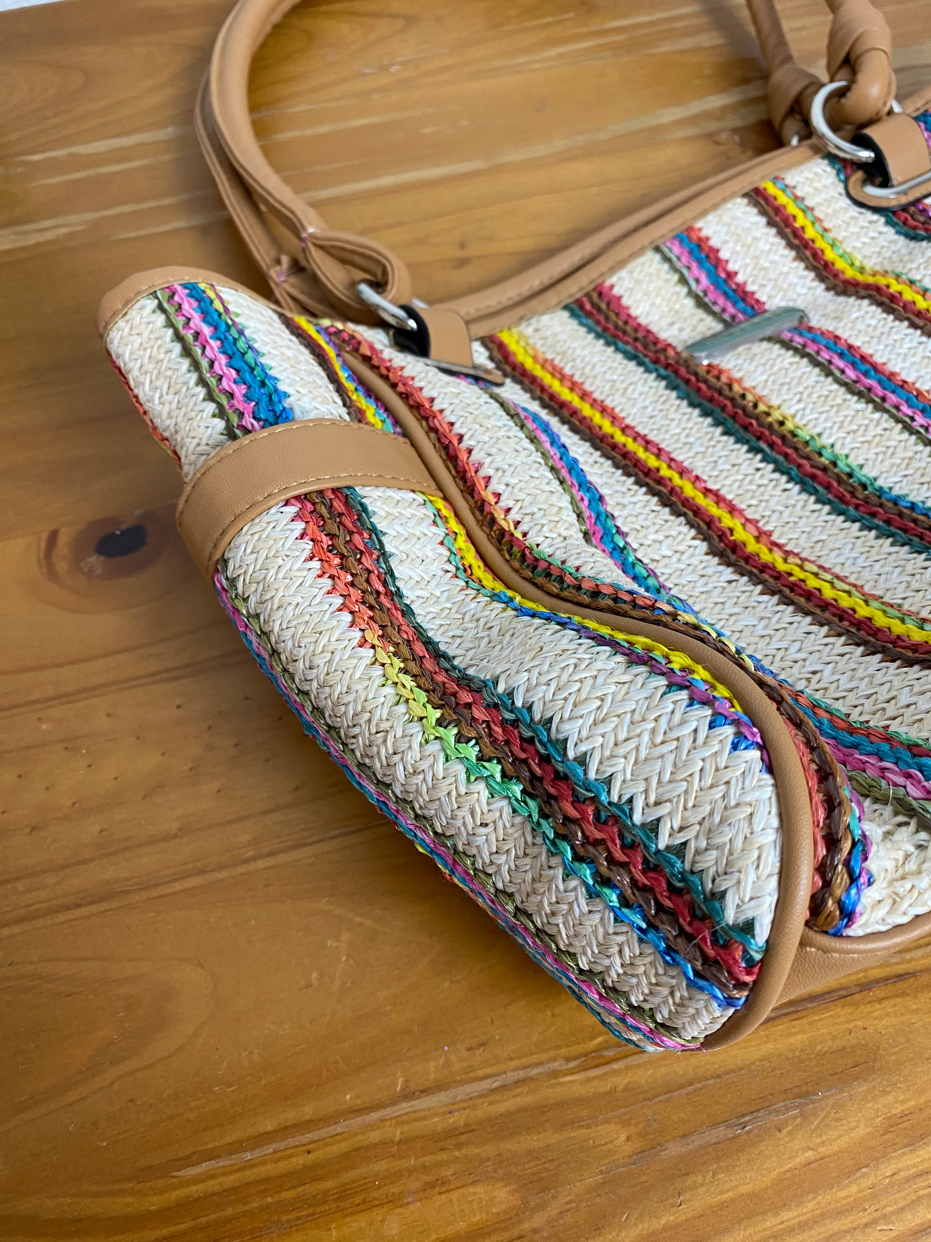 Rosetti Rainbow Striped Purse