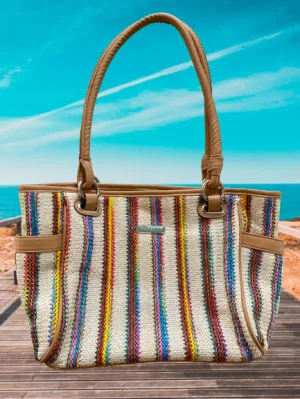 Rosetti Rainbow Striped Purse