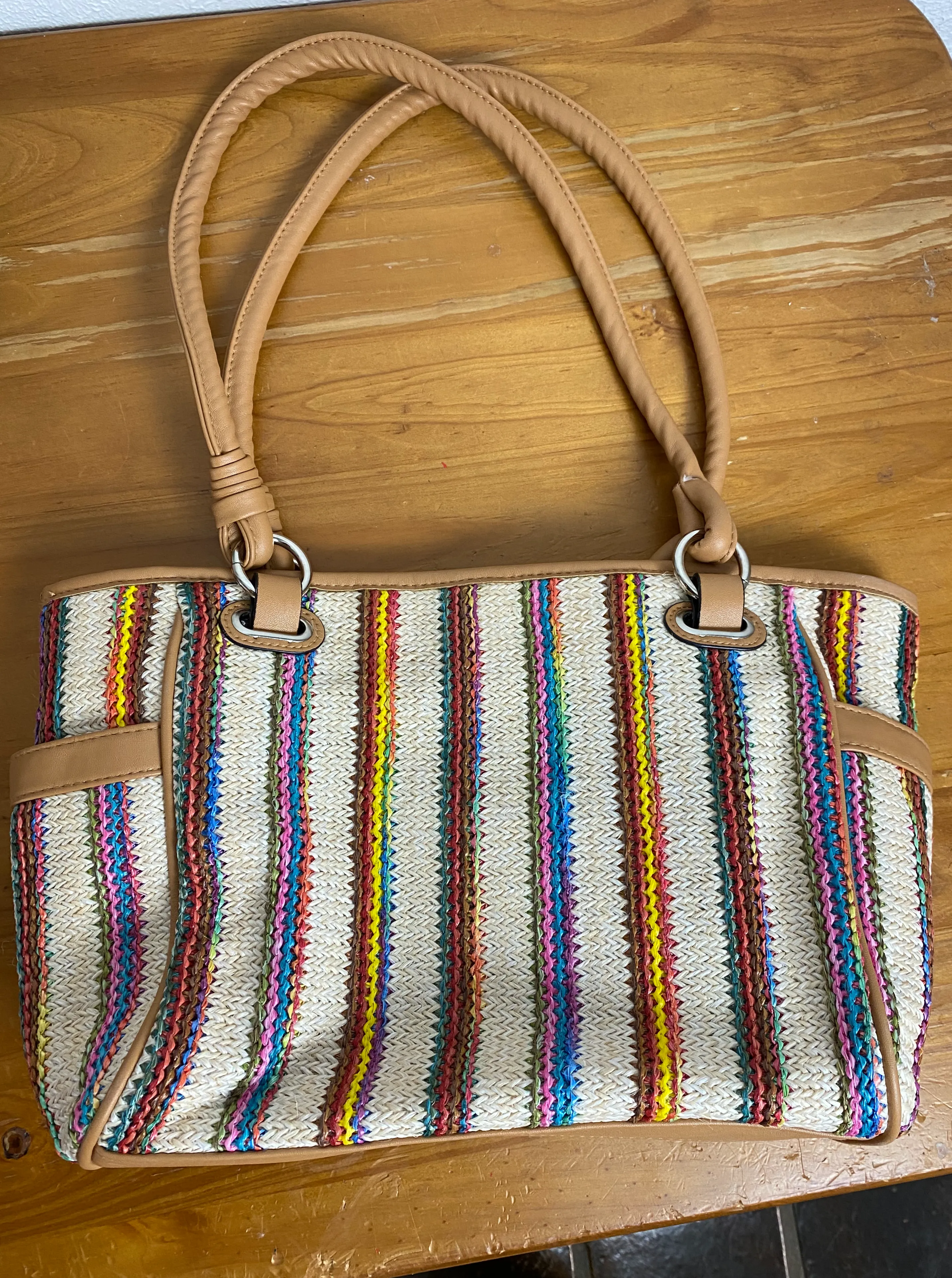 Rosetti Rainbow Striped Purse