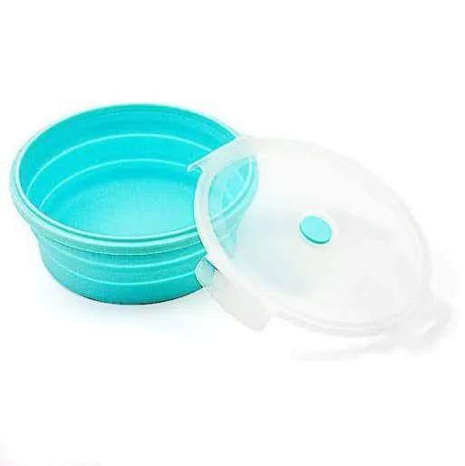 Round Silicone Lunch Box