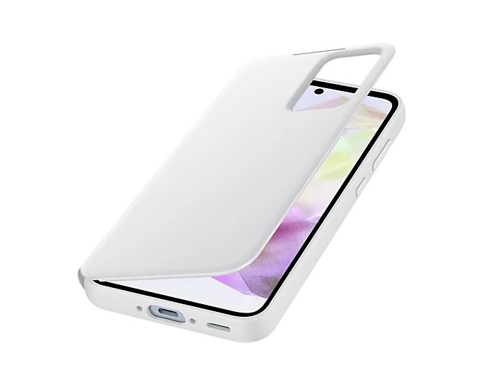 Samsung Smart View Wallet Cover - Samsung Galaxy A35 5G - White