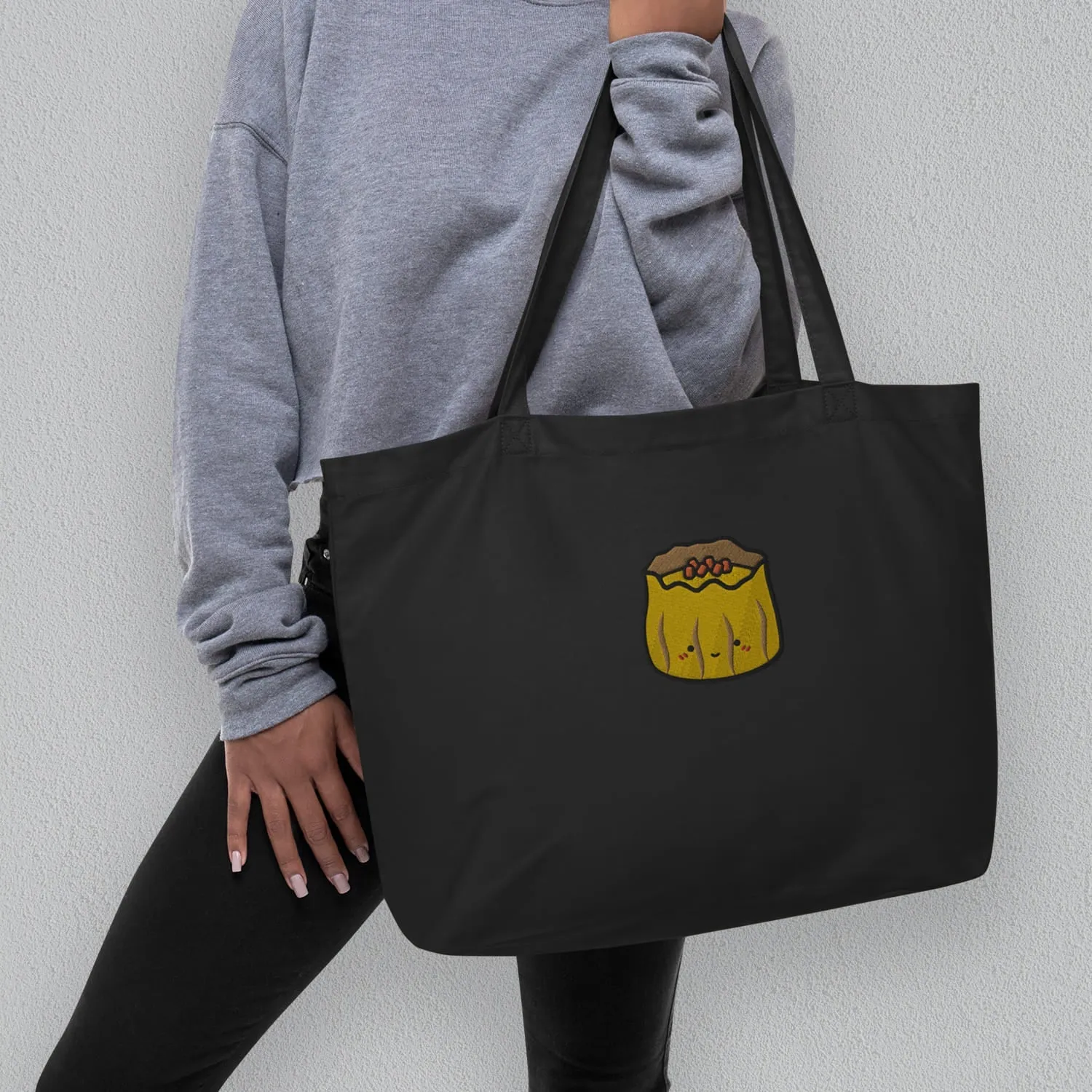 Shumai Embroidered Large Tote