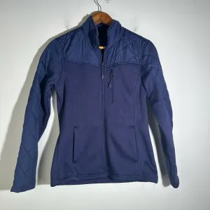 Swiss Tech Navy Quilted Jacket