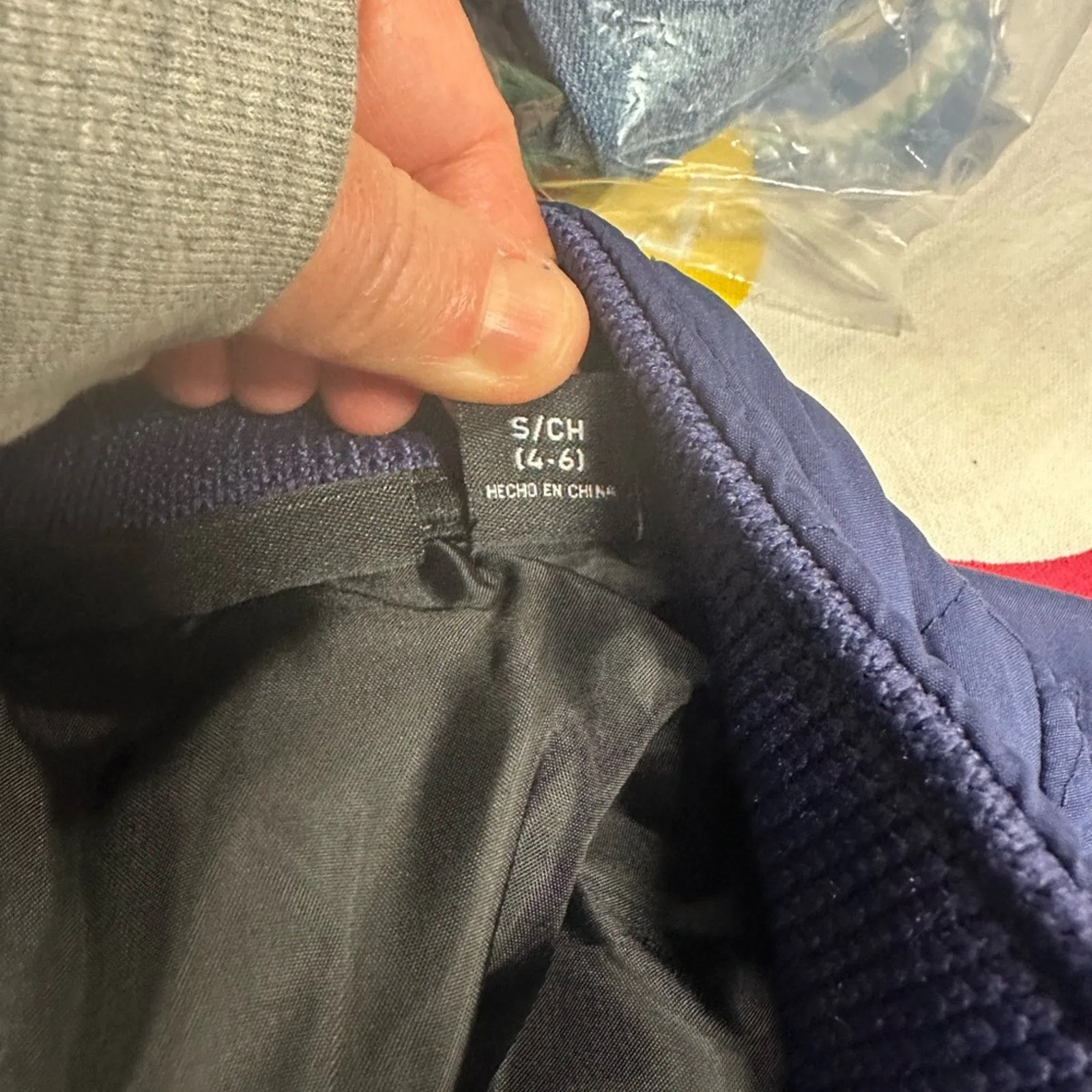 Swiss Tech Navy Quilted Jacket