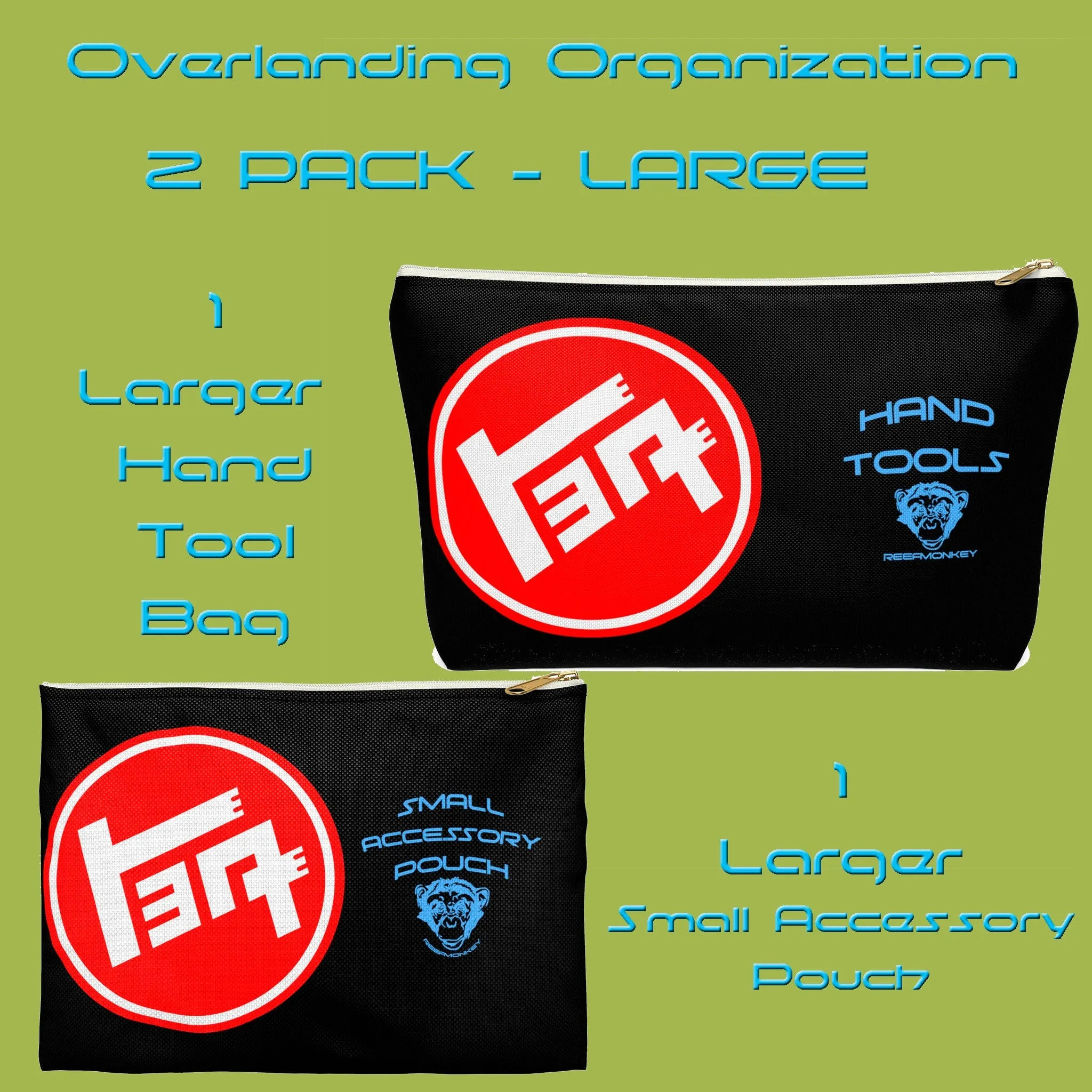 TEQ Toyota Overlanding Drawer Organization Bags by Reefmonkey