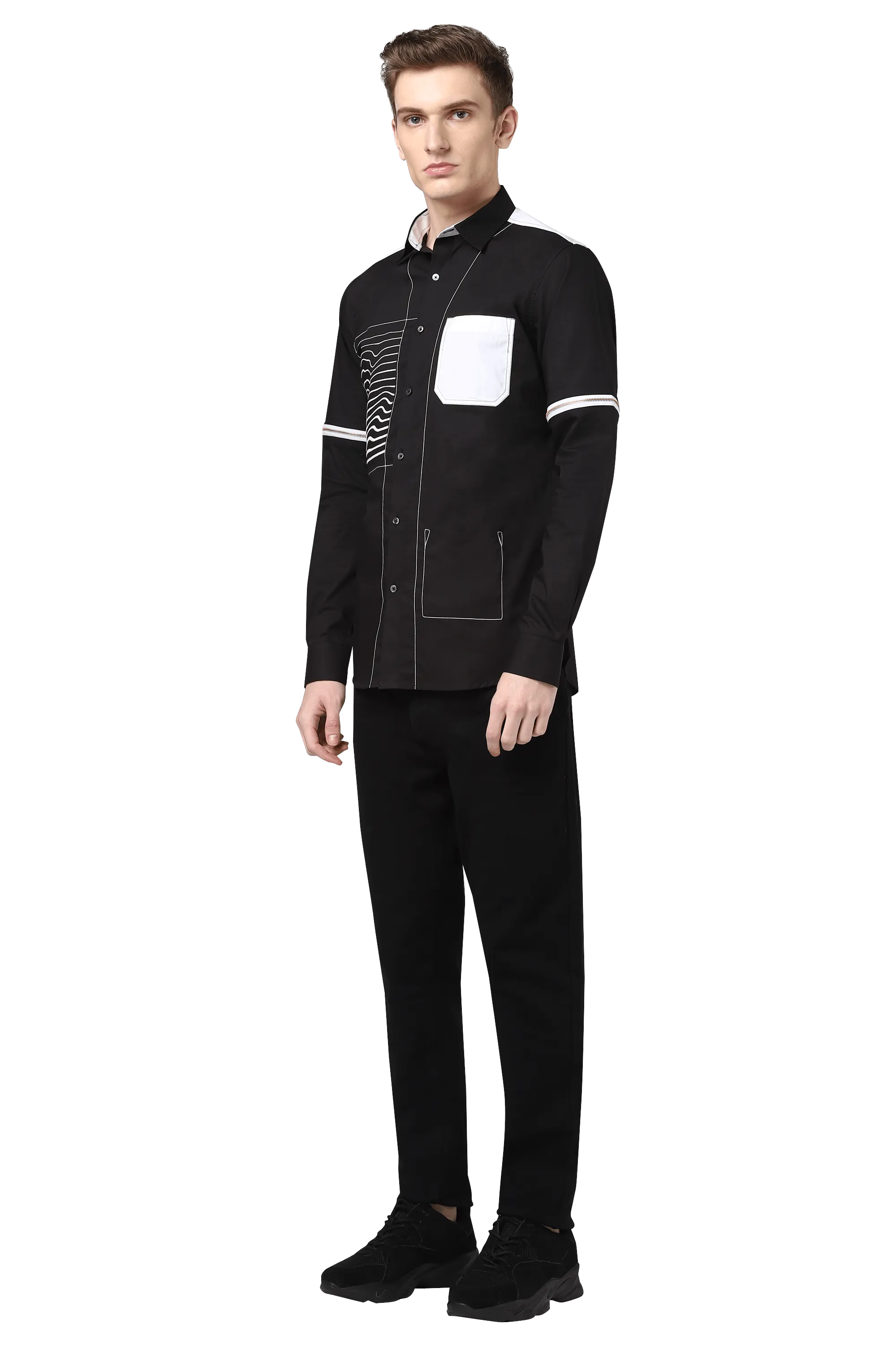 The Glitch Shirt with Convert Sleeves