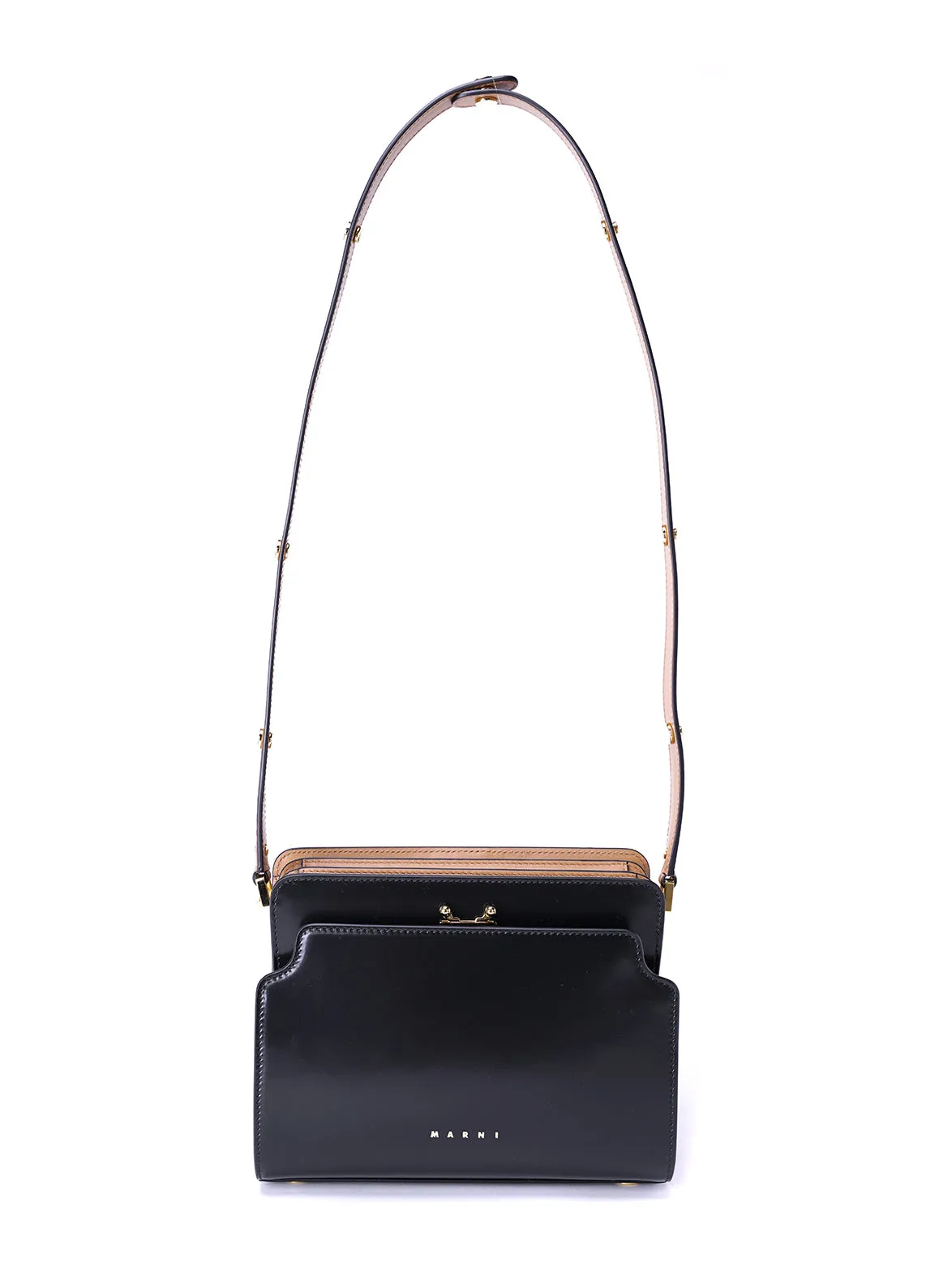 TRUNK REVERSE SHOULDER BAG_BLACK