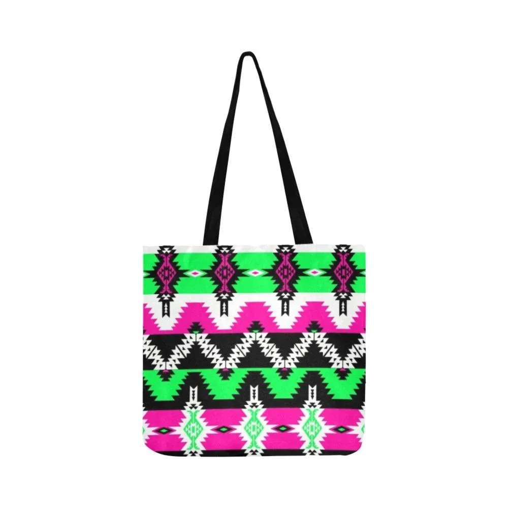 Two Spirit Ceremony Reusable Shopping Bag (Two sides)