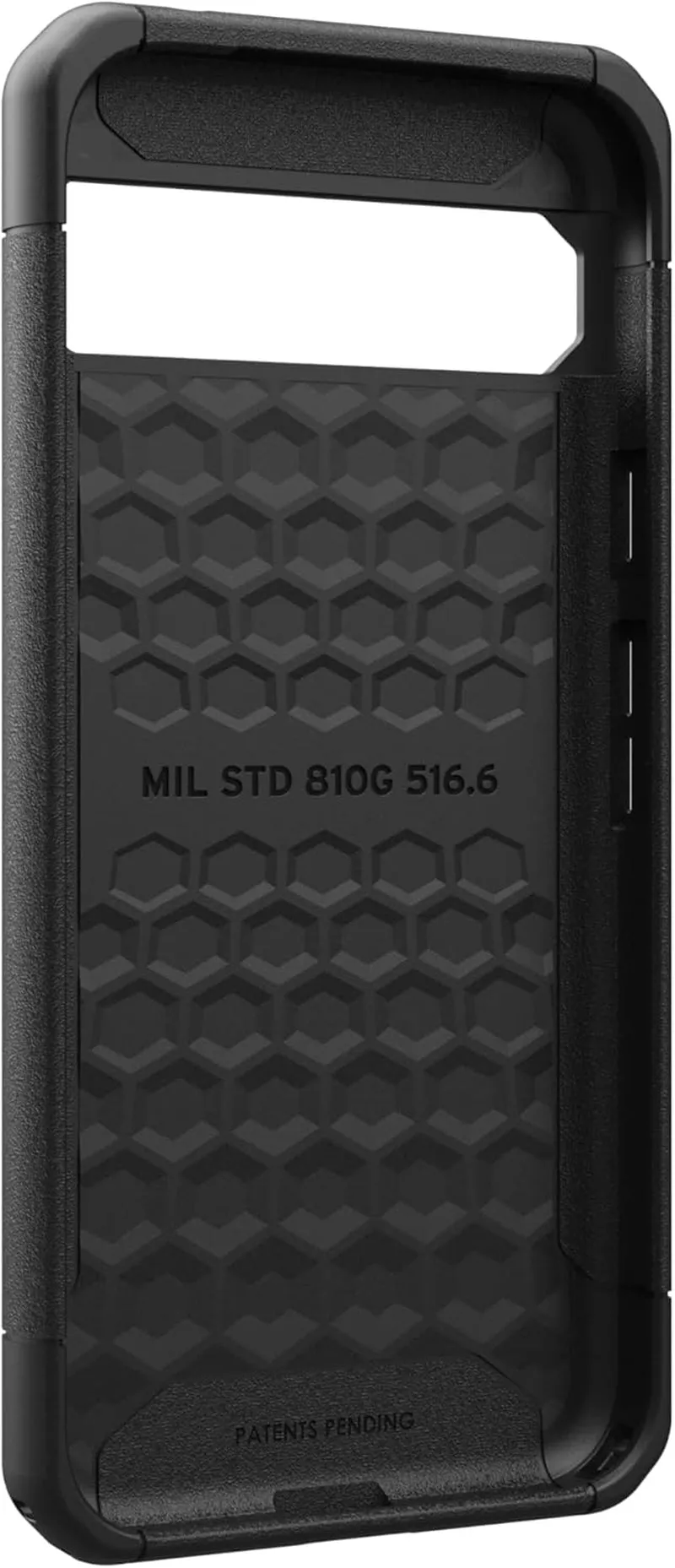 URBAN ARMOR GEAR UAG Made for Google Pixel 8A Case Scout Black, Premium Rugged Lightweight TPU Dropproof Shockproof Scratch Resistant Non-Slip Full Body Heavy Duty Protective Cover