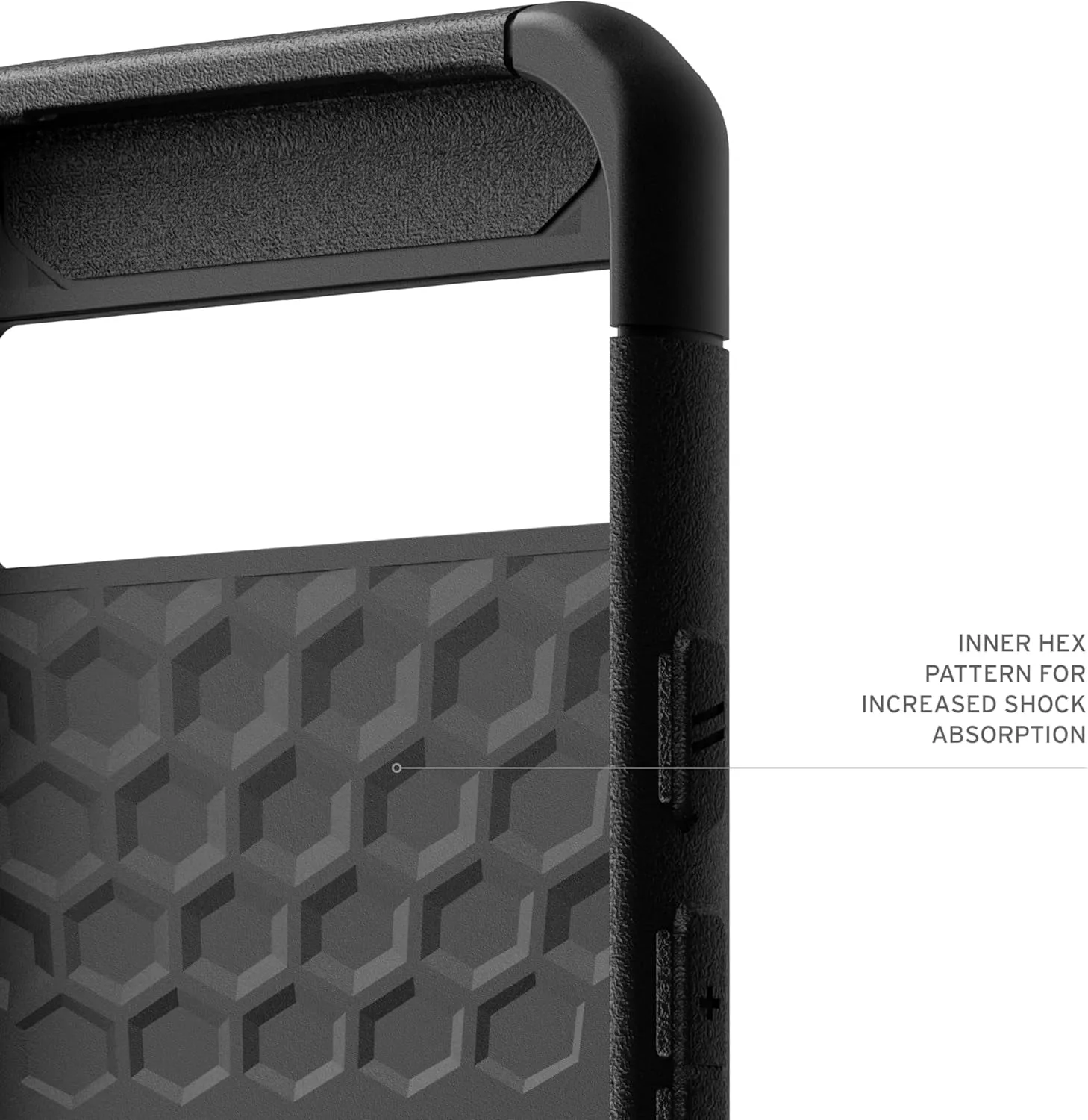 URBAN ARMOR GEAR UAG Made for Google Pixel 8A Case Scout Black, Premium Rugged Lightweight TPU Dropproof Shockproof Scratch Resistant Non-Slip Full Body Heavy Duty Protective Cover