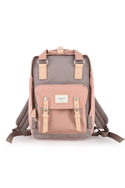 Vintage Style Waterproof Multi Pocket Backpack
