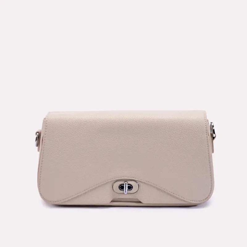 Vivid Light Brown Sleek Crossbody Bag 0321761