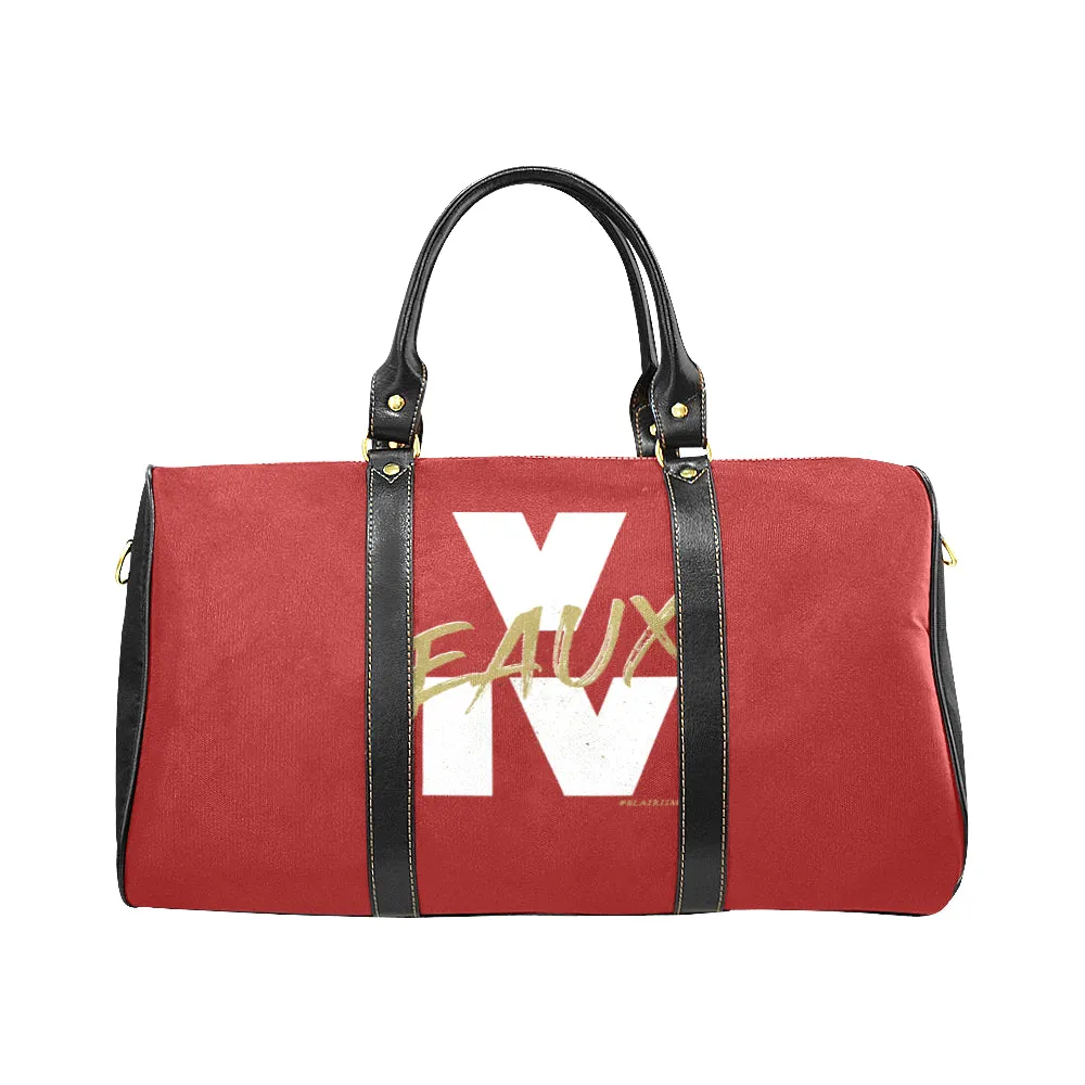 WHITE/GOLD V EAUX IV LARGE TRAVEL BAGS
